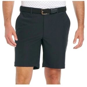 Greg Norman Golf Men's Sz 38 Flat Front Chino Comfort STRETCH Shorts Charcoal